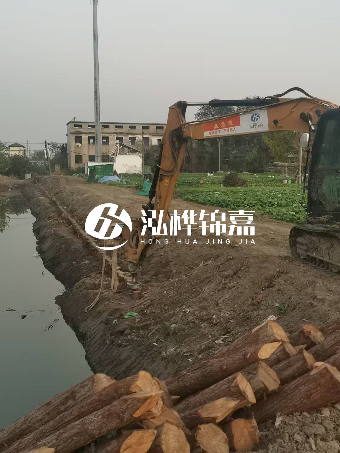 婁底松木樁源頭廠家-河道治理中為什么要打木樁？