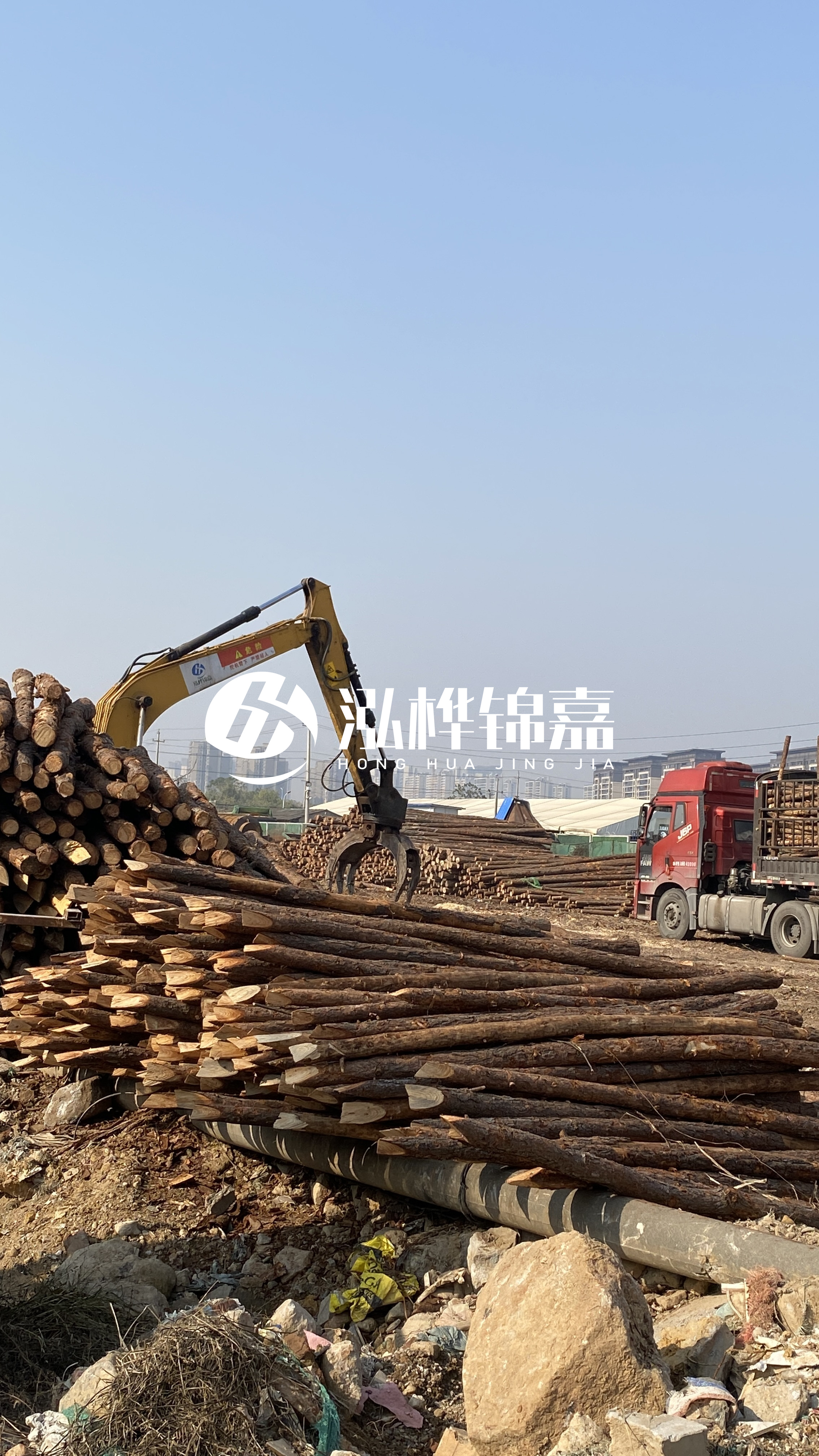 白銀松木樁批發(fā)源頭廠家-為什么要選新鮮松木樁？