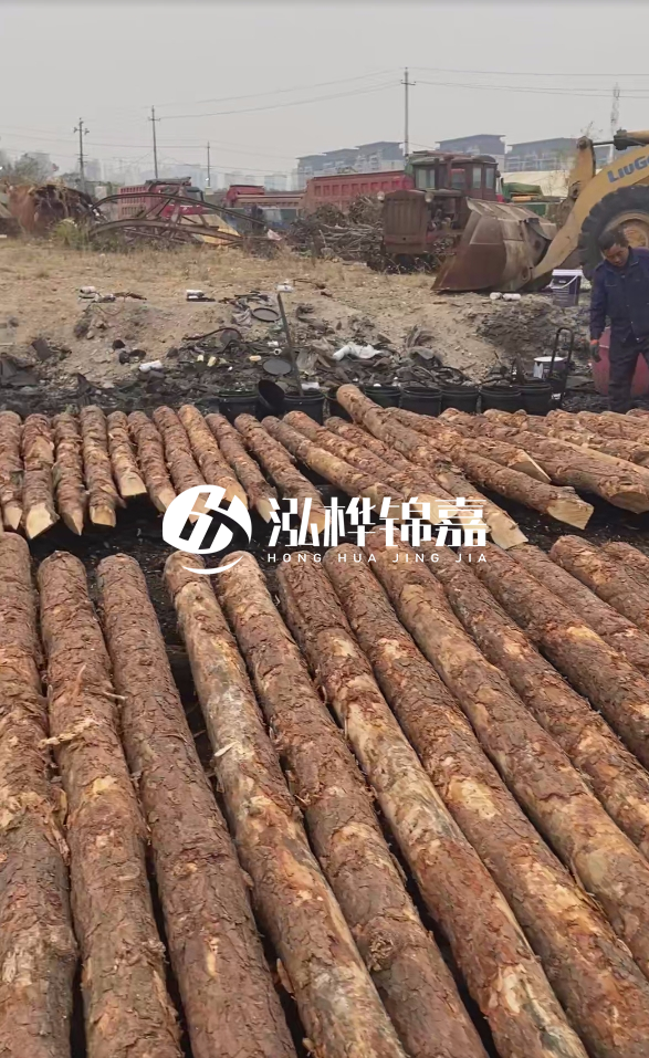 松木樁6米15cm多少錢(qián)一根-松木樁廠家提供打木樁服務(wù)嗎？