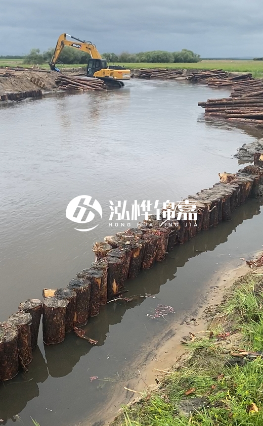 4米松木樁能用于圍堰工程嗎？4 米松木樁打樁深度要多少？