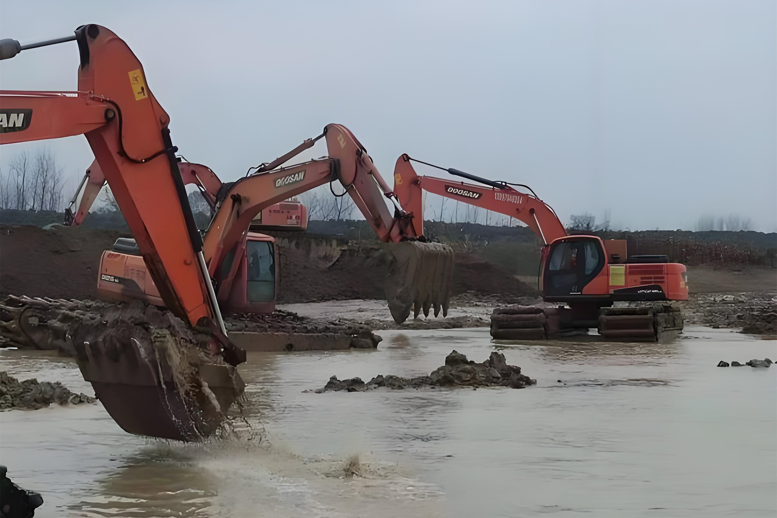 上海徐匯區(qū)挖機清淤施工隊-挖機清淤的常見故障有哪些？