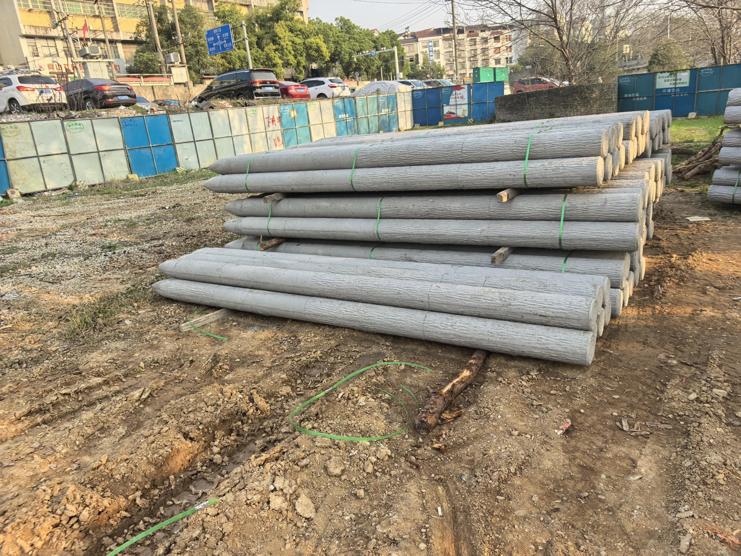 水泥樁批發(fā)廠家泓樺錦嘉-水泥樁打樁的施工流程是怎樣的？