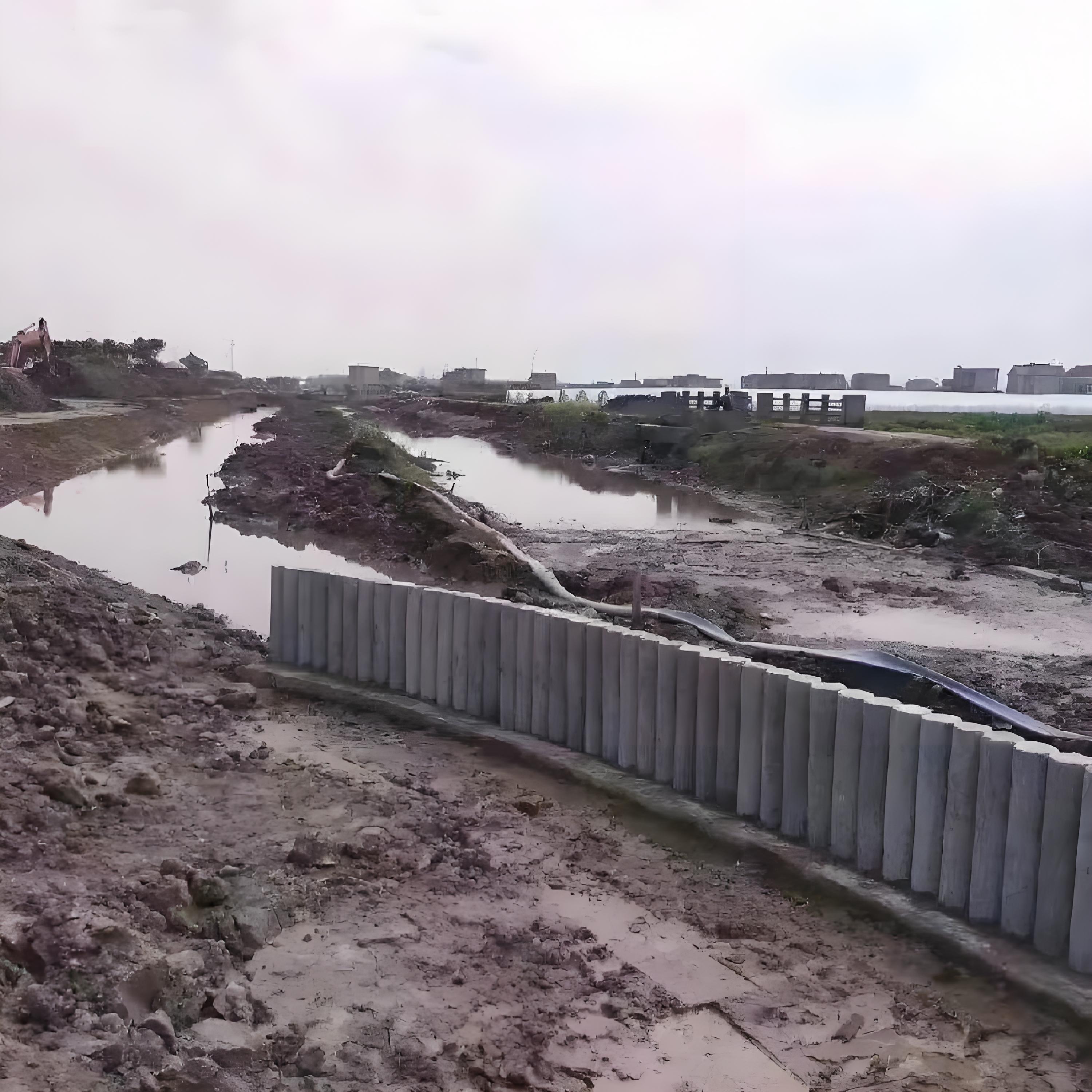 水泥仿木樁施工隊(duì)泓樺錦嘉 - 仿木樁施工用挖機(jī)可以嗎？