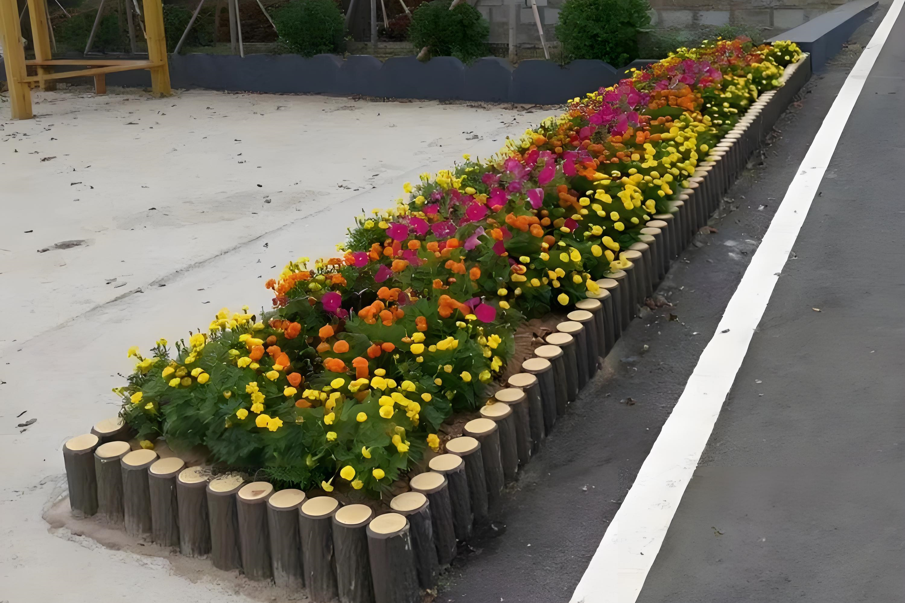 水泥仿木樁施工隊(duì)泓樺錦嘉 - 庭院打仿木樁選多大直徑合適？